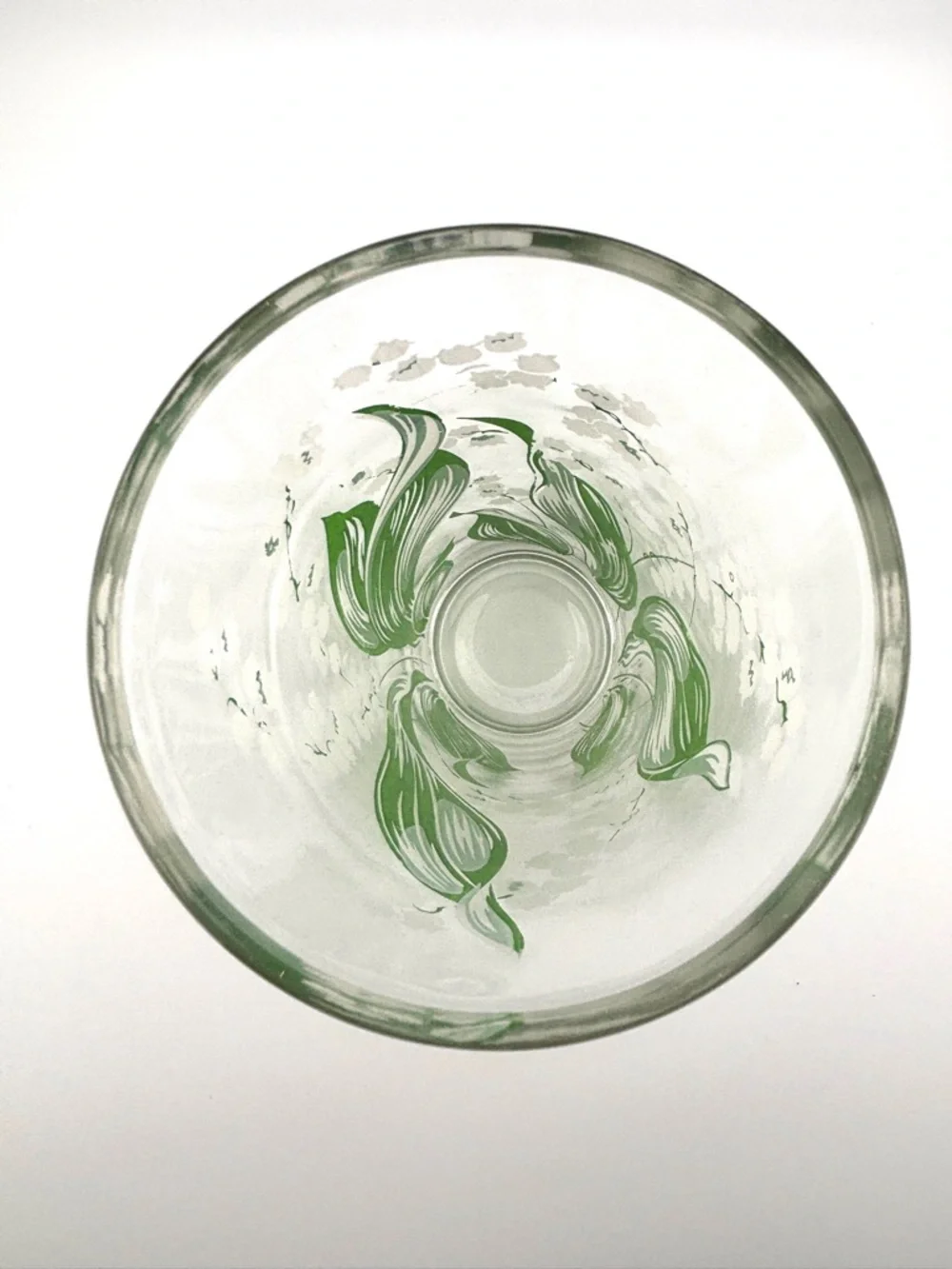 Vintage Hazel Atlas Lily Of The Valley Cocktail Shaker